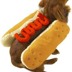Hot Dog Costume for Dog
